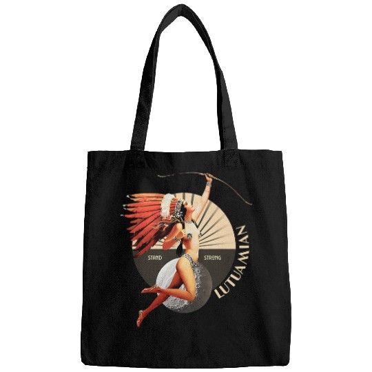 Lutuamian 1920s Art Deco Indian Moon Pin Up Girl Retro Bags