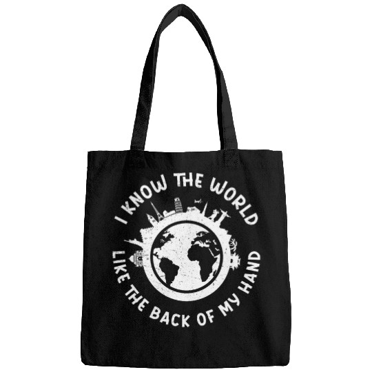 Travel Consultant Agent Back Of My Hand Tour Operator Bags