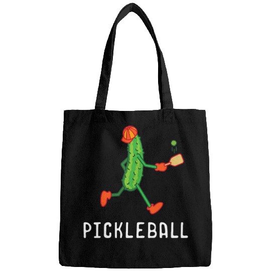 Pickleball Player Coachs Vegan Pickle Fruit Sport Lover Bags