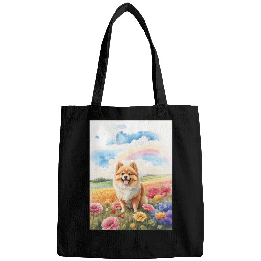 Until I Meet Again Pomeranian Bags