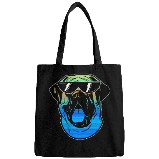 Mastiff Dog Retro vintages English Mastiff Bags