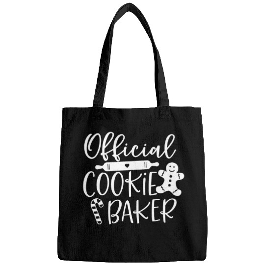 Official Cookie Baker Gingerbread Christmas Matching Family Bags
