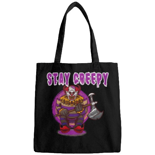 Scary Scary Clown 2Stay Creepy Horror Movie Bags