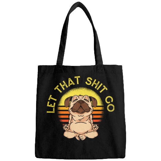 Yoga Cute Training Yogi Yoga Pug Bags