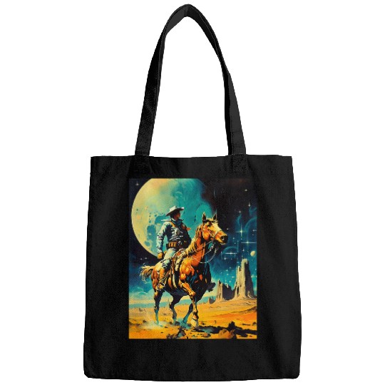 The Space Cowboy Retro Scifi Bags