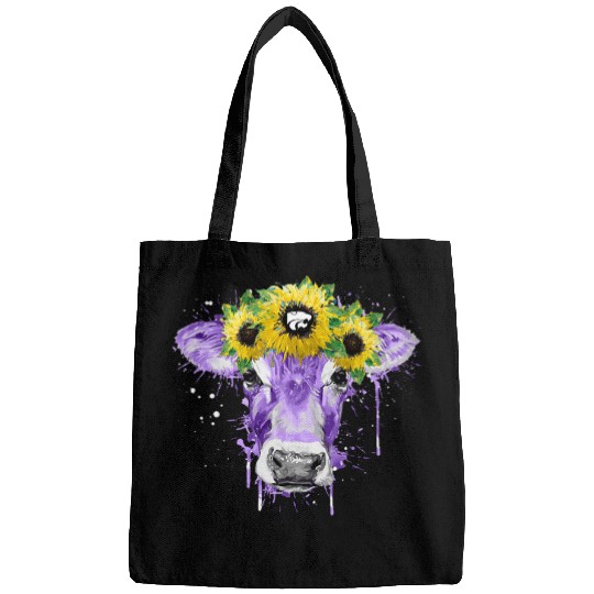Kansas State Wildcats Farmer Color Drop Sunflower Heifer Bags