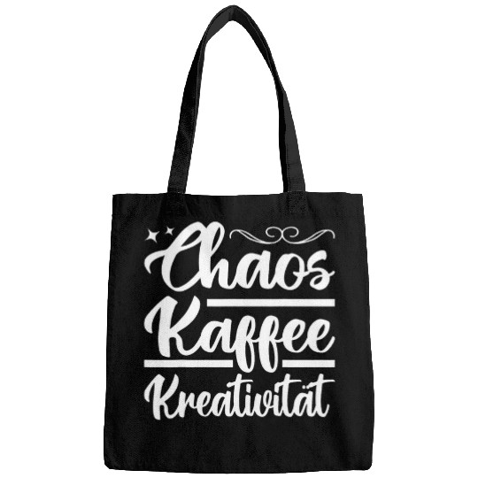 Powered by Chaos Coffee Creativity Artist Chaotine Bags