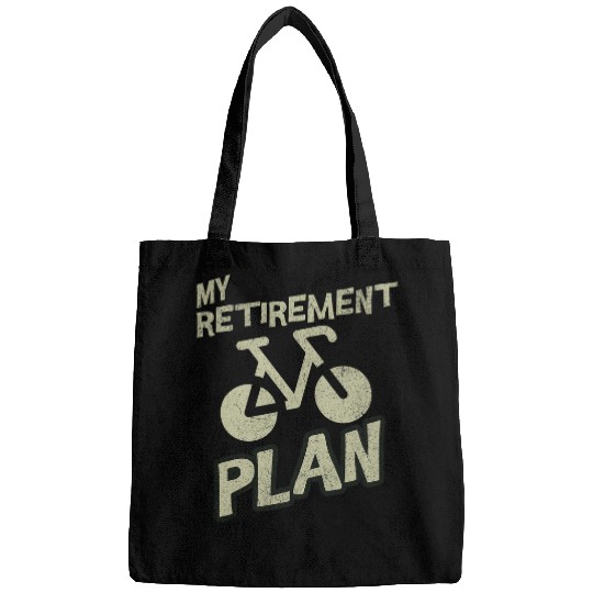 vintages Cycling Retirement Plan Bicycle Cyclist Bags