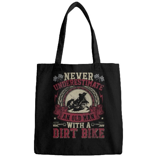 Never underestimate an old man with a Dirt Bike 2Motocross Bags