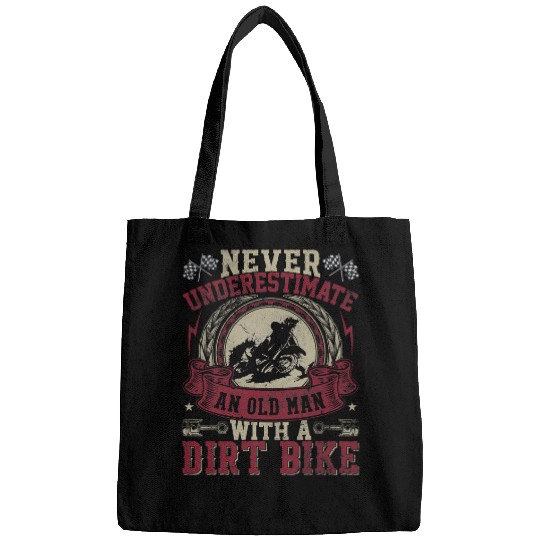 Never underestimate an old man with a Dirt Bike 2Motocross Bags