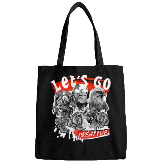 Lets go creative For creative minds Bags