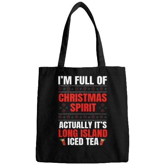 Long Island Iced Tea Cocktail Mixologist Bartender Christmas Bags