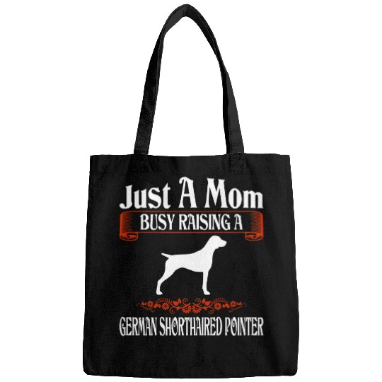 Womens Mom Busy Raising German Shorthaired Pointer Pet Lovers Gift Bags