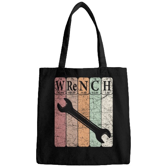 Wrench Periodic Table Elements Mechanic Handyman 21 Bags