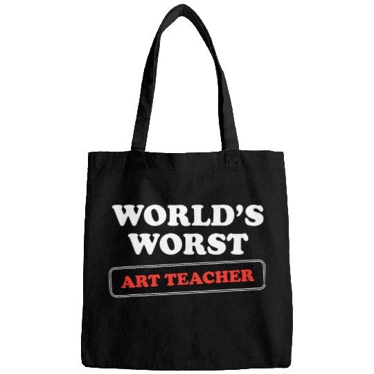 Worlds Worst Art Teacher Bags