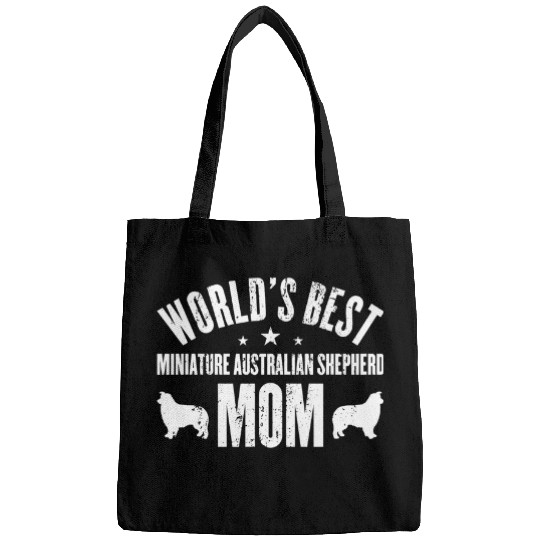 Worlds bests MINIATURE AUSTRALIAN SHEPHERD Mom Bags