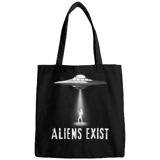 Aliens Exist Funny Aliens singer concert Bags
