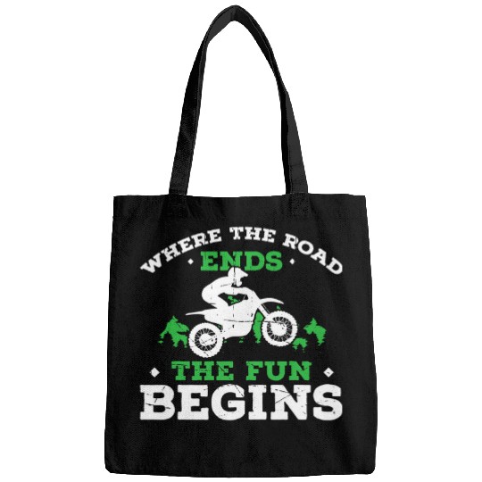 Where The Road Ends The Fun Begins Motocross Bags