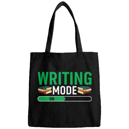 Writing Mode On Book Author Writer 1 Bags
