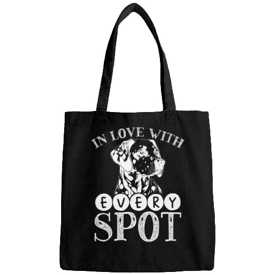 In Love With Every Spot Design For Dalmatian Lovers Bags