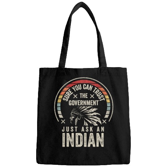 Retro vintages Native American Trust Government Bags