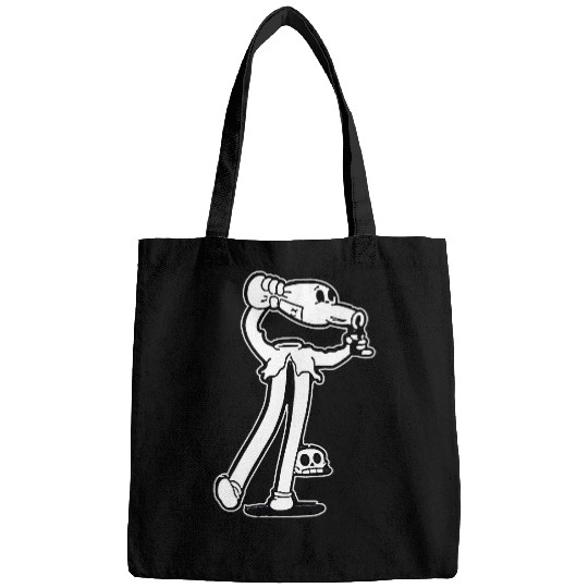 Koko the Clown ghosts Skull Poison Cartoon XXX Bags