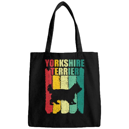 Yorkshire Terrier Retro vintages 70s 80s Style Bags