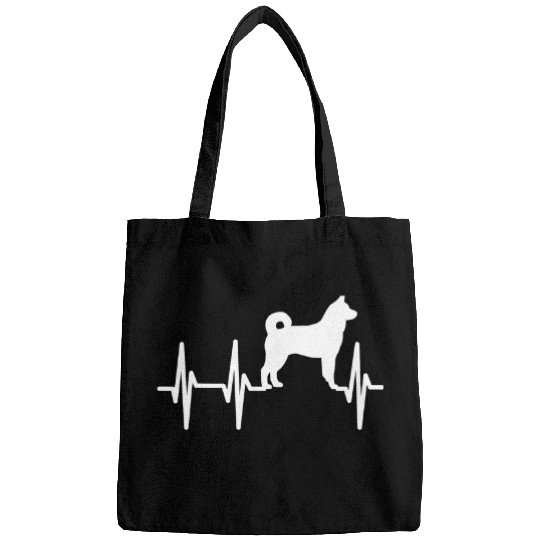 Norwegian Elkhound Heartbeat Dog Mom Dad Lover Gift Bags