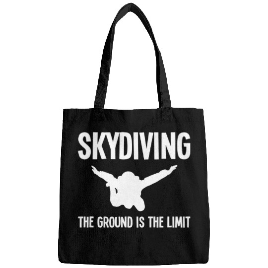 Skydiving The Ground Is The Limit Skydiver Coachs Parachuter Bags