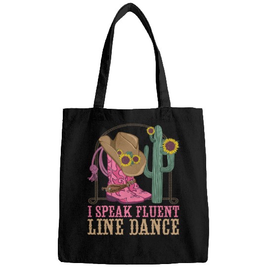 Line Dancing Dance Teacher I Speak Fluent Line Dance Bags