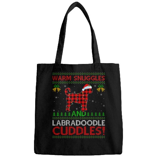 Warm Snuggles Cuddles Ugly Labradoodle Dog Christmas Bags