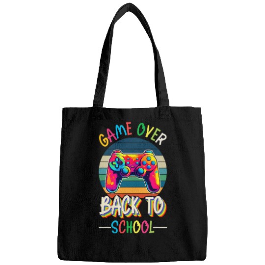Back to School Video Games Teacher Student Gamer Vintage Bags
