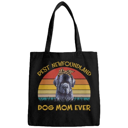 Womens Lovely dog holder dog lover bests dog mom newfoundland Bags