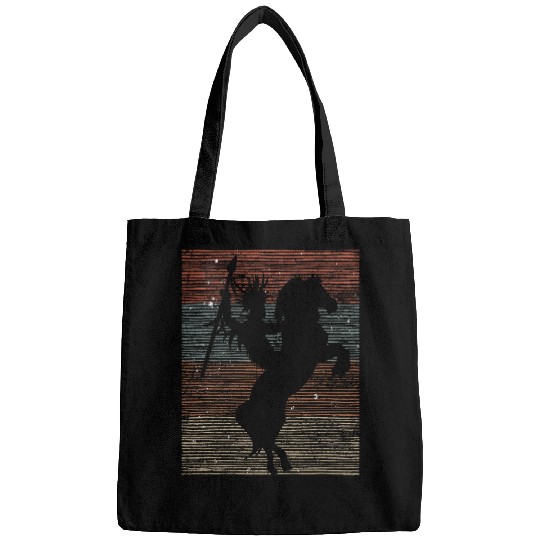 Retro Horse Riding Indigenous Indian Native American Bags