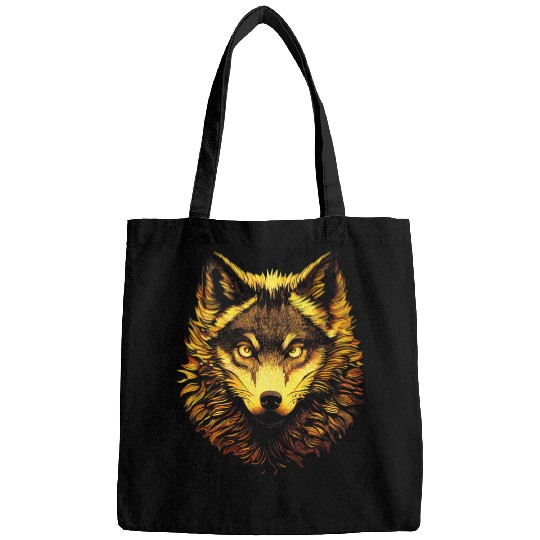 wolfs Animal for wolfs lovers wolfs Art Canis lupus wolfdog 5 Bags