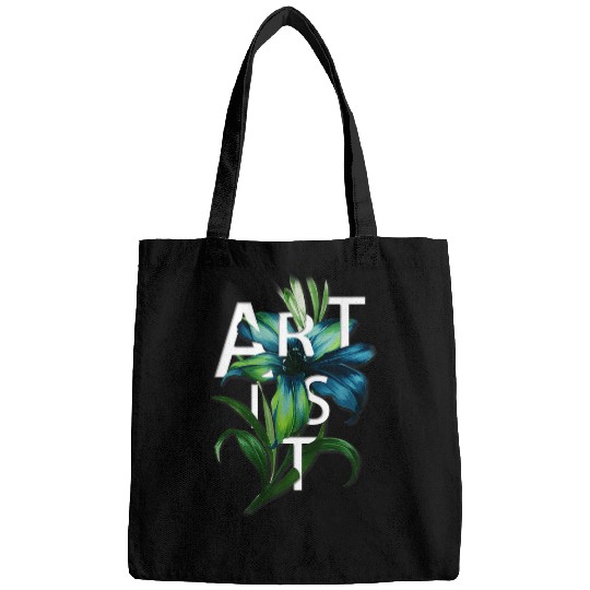 MAKE ART Funny Proud Artist Artistic Humor Painting Cool Bags