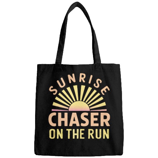 Sunrise Chaser On The Run Nature Fitness Lovers Runner Bags
