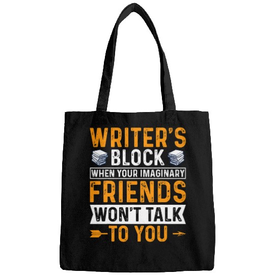 Writers Block When Your Imaginary Friends Wont Talk To You 3 Bags
