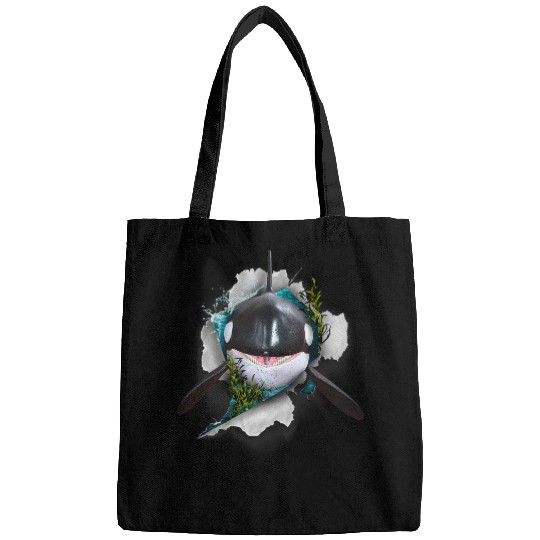 Orca Whale Lover Funny Whale Orca Bags
