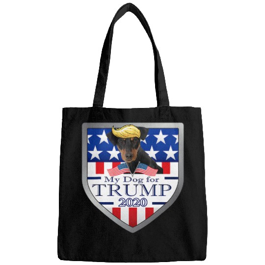 My German Pinscher For Trump Bags