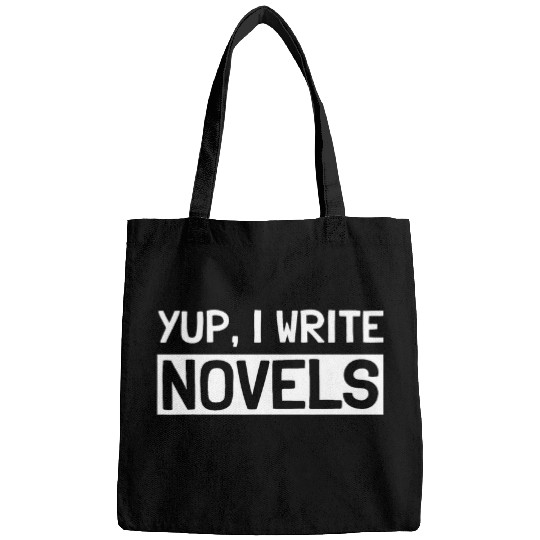 Novelist Author Blogger Novel Storyteller Narrative Writer Bags