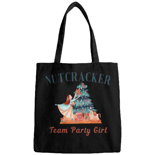 Retro Nutcracker Ballet Team Party Girl Sugar Plum Fairy Bags