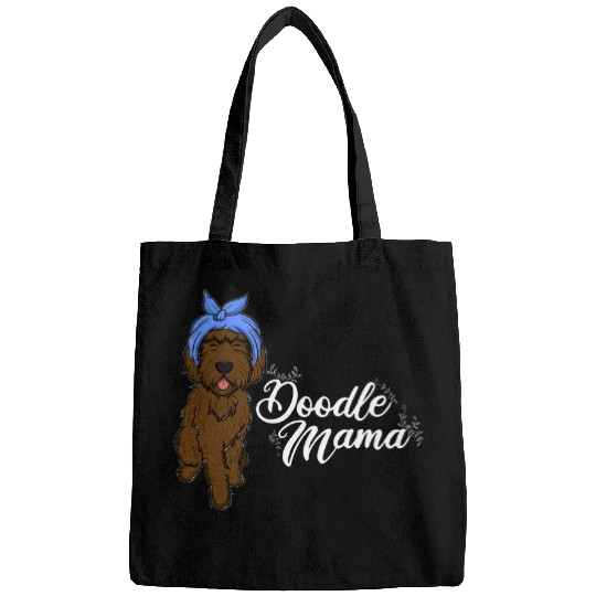 Womens Doodle Mama Funny Labradoodle Goldendoodle Lover Bags