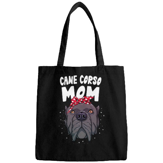 Womens Retro Cane Corso Dog Mom Italian Mastiff Lover Gift Bags