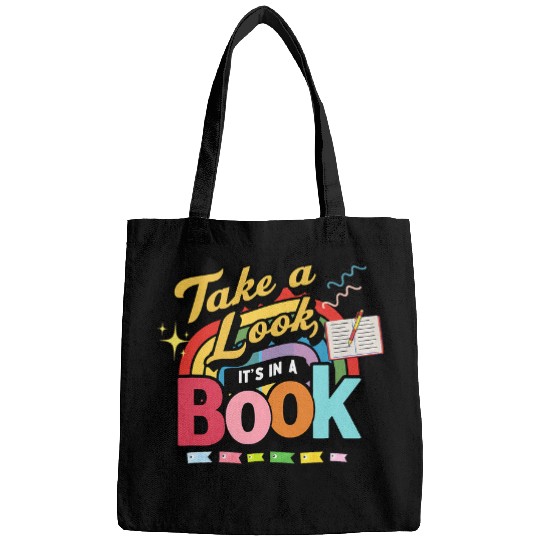 Reading Bookworm Librarian Bags
