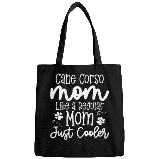 Womens Cane Corso Mom Funny Cane Corso Mama Dog Lover Bags