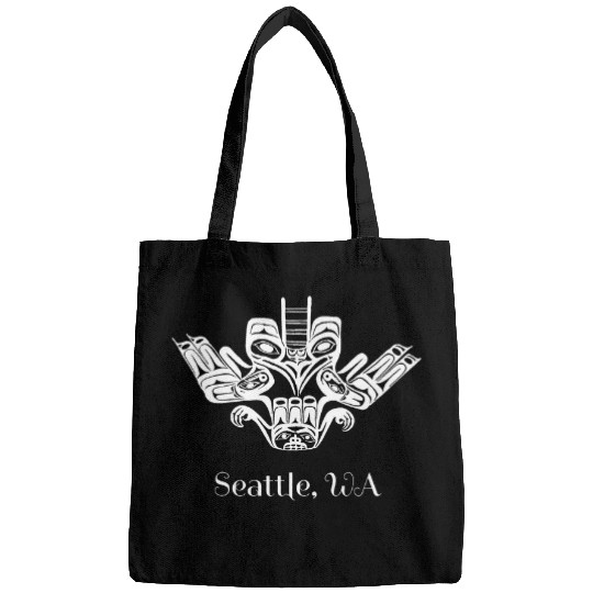 Seattle WA Thunderbird Native American Indian Myth Bags