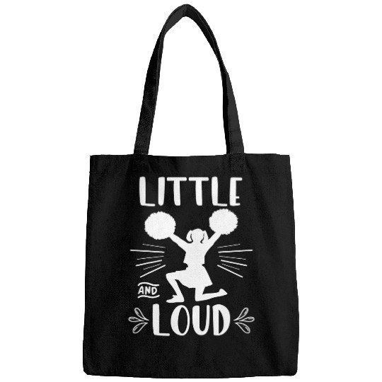 LITTLE AND LOUD Cheerleader Tween Girls Funny Cheerleading 23 Bags