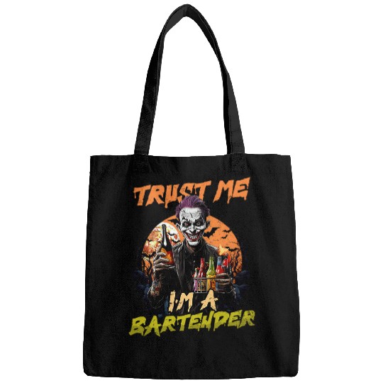 Trust Im Bartender Design Halloween Barkeeper Bags