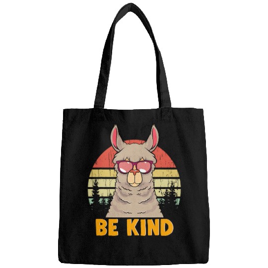 Be Kind Teacher Llama Choose Kindness AntiBullying Student Bags